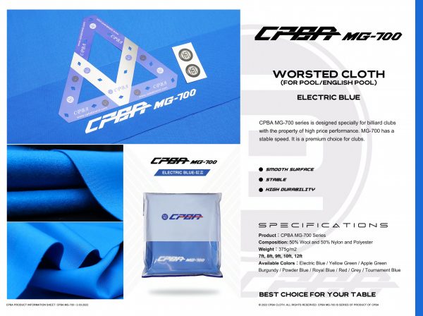 CPBA Table Cloth-MG700