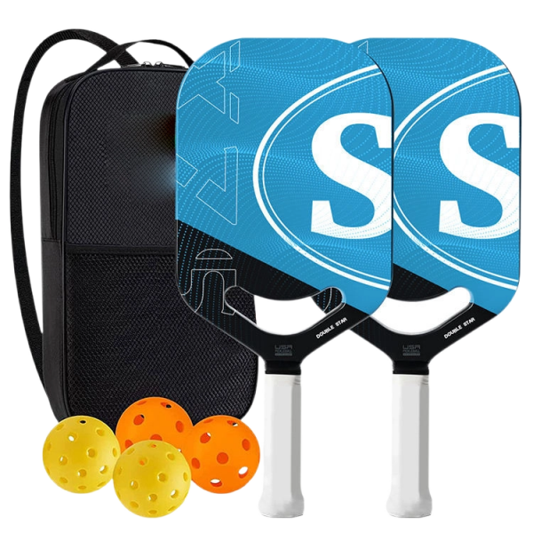 "ThermoFusion Pro" Monolithic Carbon Fiber Pickleball Paddle - 3K Twill/Textured Dual-Surface｜13mm Tournament Spec